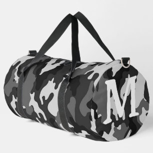 Sac De Sport Camouflage gris personnalisé