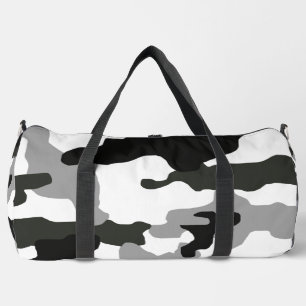Sac De Sport Camouflage gris urbain no 15 imprimé
