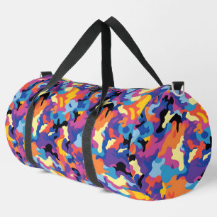 Sac De Sport Camouflage Motif coloré