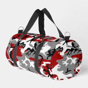Sac De Sport Camouflage rouge et gris, Militaire, Armée