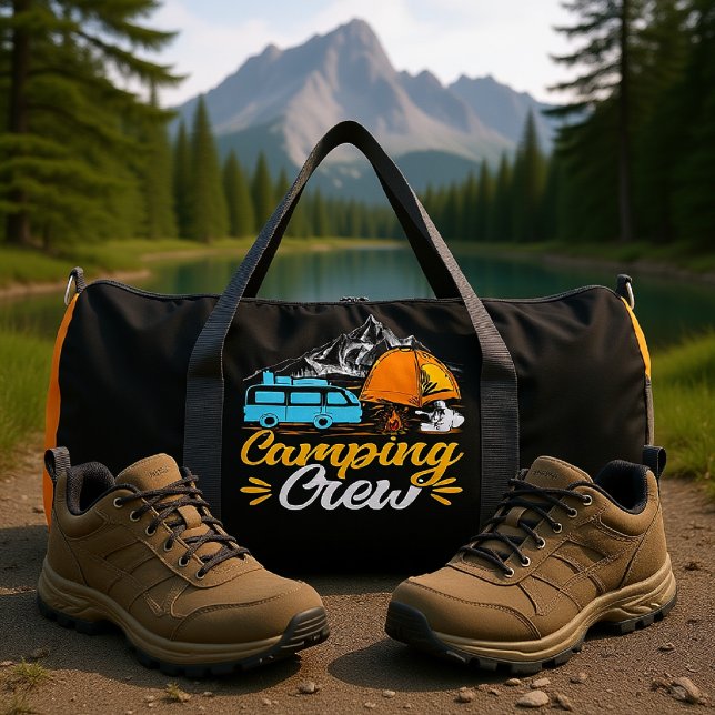 Sac De Sport Camping Crew Camper Van (Créateur téléchargé)