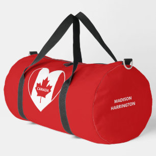 Sac De Sport CANADA Love nom personnalisé