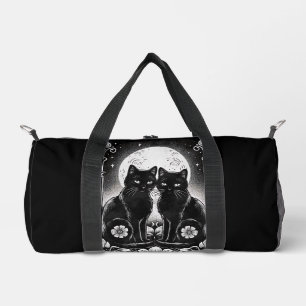 Sac De Sport Carte Tarot Les amateurs Chats Noirs