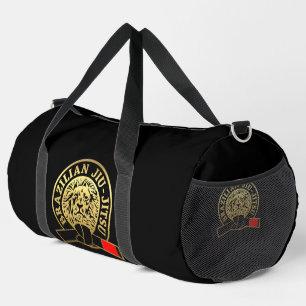 Sac De Sport Ceinture noire brésilienne Jiu-Jitsu plaquée or
