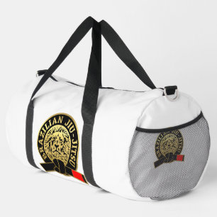 Sac De Sport Ceinture noire brésilienne Jiu-Jitsu plaquée or