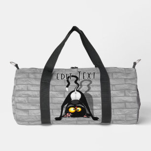 Sac De Sport Chat à l'envers Personnage de dessin animé drôle