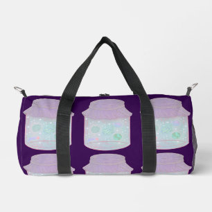 Sac De Sport Chat Galaxie dans un Pot Art de Chat Spatial Kaw