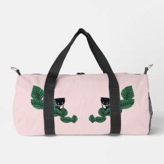 Sac De Sport Chatons et Feuille