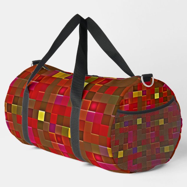 Sac De Sport "Checkered Affair" (Large) Duffel Bag (Coin droit)