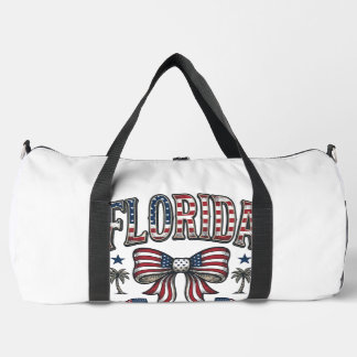 Sac De Sport Chemise du 4 juillet à nœud vintage de la Floride
