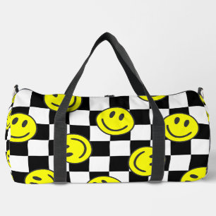 Sac De Sport chèque en noir super