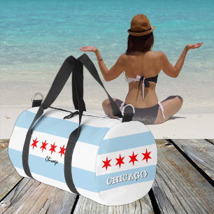 Sac De Sport Chicago duffle, Chicago flag fitness /sports