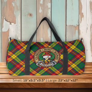 Sac De Sport Cimier du clan Buchanan sur tartan