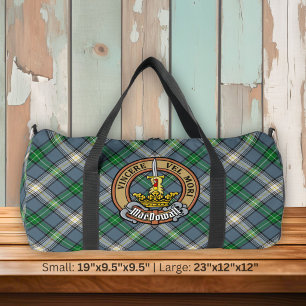 Sac De Sport Cimier du clan MacDowall sur tartan