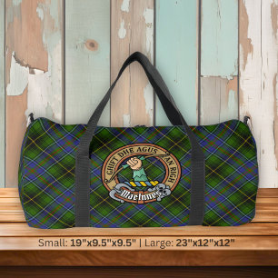 Sac De Sport Cimier du clan MacInnes sur tartan