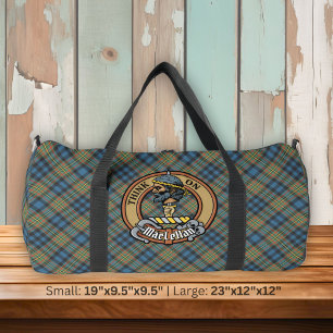 Sac De Sport Cimier du clan MacLellan sur tartan ancien