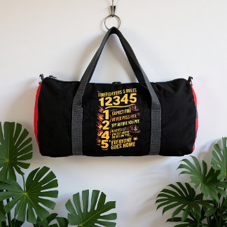Sac De Sport Cinq règles des pompiers