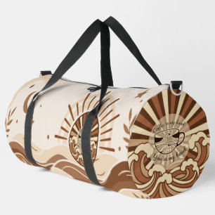 Sac De Sport Citation Café Dans Ma Main Vous Dans Ma Tête