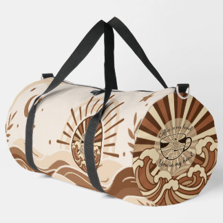 Sac De Sport Citation Café Dans Ma Main Vous Dans Ma Tête