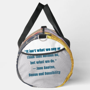 Sac De Sport citation de Jane Austen