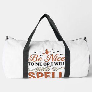 Sac De Sport Citation de sort de sorcière drôle Conception de v