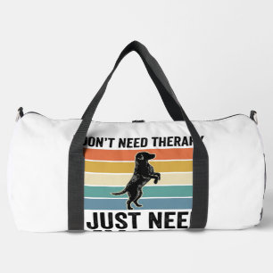 Sac De Sport Citation de thérapie pour amateur de chiens Design