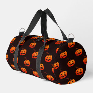 Sac De Sport Citrouilles d'Halloween, Citrouilles Orange Farce 