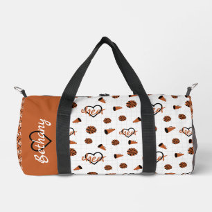 Sac De Sport Coeurs de poire orange brûlés, Pom Poms, Mégaphone