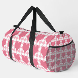 Sac De Sport Cœurs roses grands
