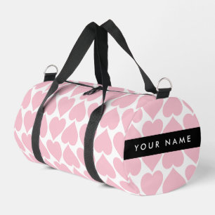 Sac De Sport Coeurs roses, Romantique, Votre Nom, Personnaliser