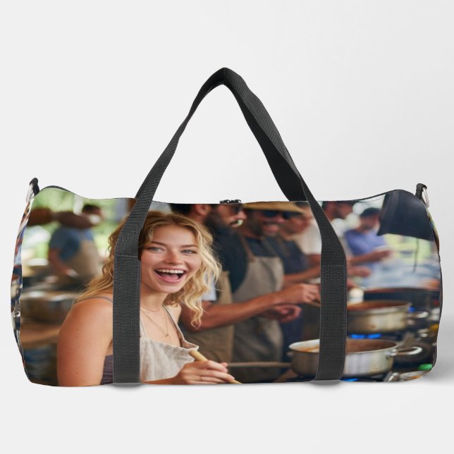 Sac De Sport Concours de Chili Photo Personnaliser (Recto)