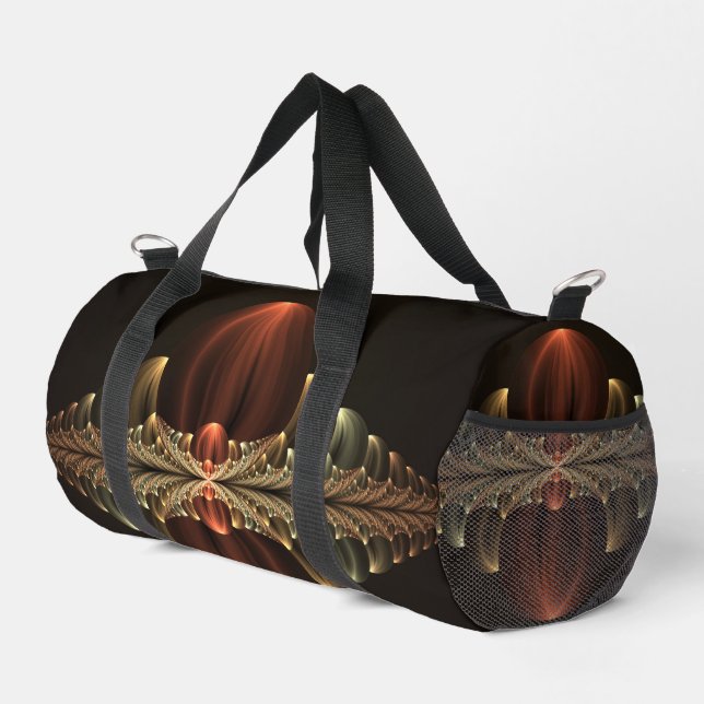 Sac De Sport Construction d'Imaginaires Art Fractal Abstrait br (Coin droit)