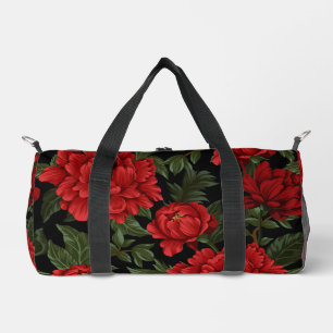 Sac De Sport Coquelicots Rouges Élégants et Vibrants en Fleur