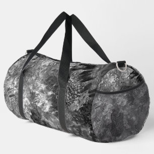 Sac De Sport Couches de cristaux gris