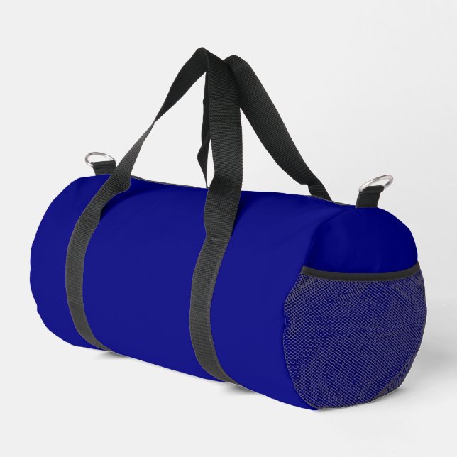 Sac De Sport Couleur uni bleu marine (Coin droit)