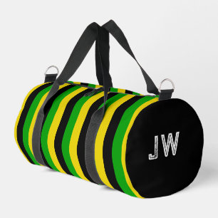Sac De Sport Couleurs du drapeau jamaïcain rayées
