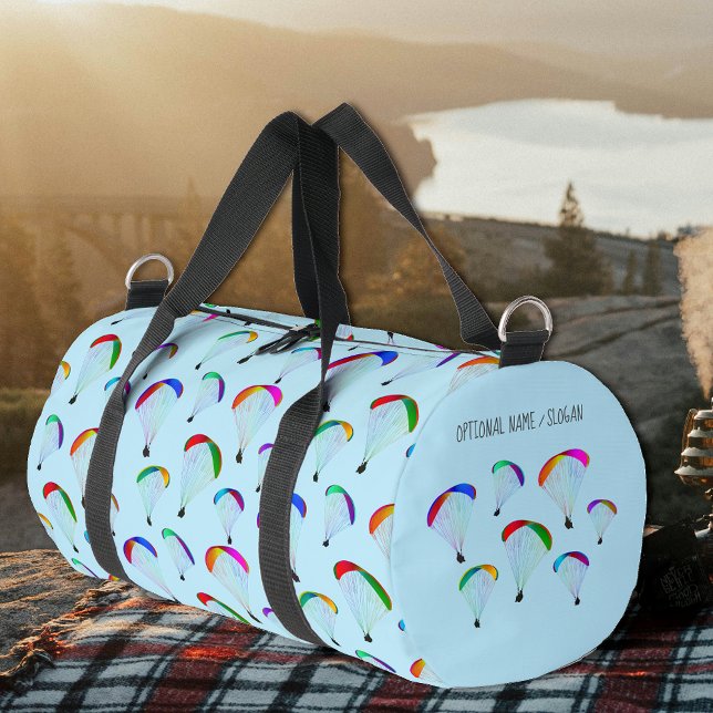 Sac De Sport Couleurs vives Parapente / Parachutes avec nom (Créateur téléchargé)