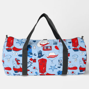 Sac De Sport cowboy patriotique wiccan cowgirl western