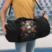 Crânes Vintage en fleurs
