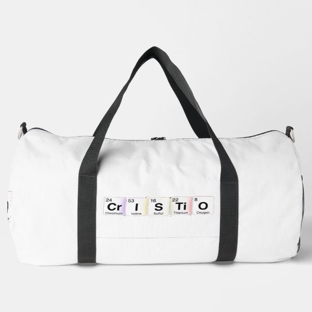 Sac De Sport Cristo Elementos Químicos (Recto)