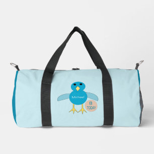 Sac De Sport Custom Blue Birthday Boy Chick