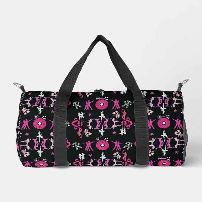 Sac De Sport Danseuse rose Motif Décor Maison (Recto)