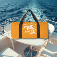 Dauphin hawaïen Flippin' Fabrique Orange