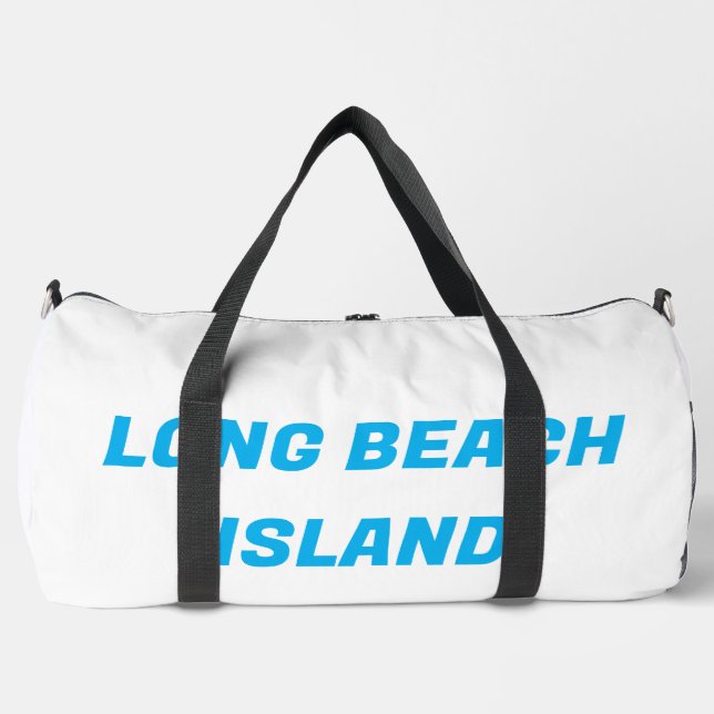 SAC DE SPORT DE L'ÎLE DE LONG BEACH (Recto)