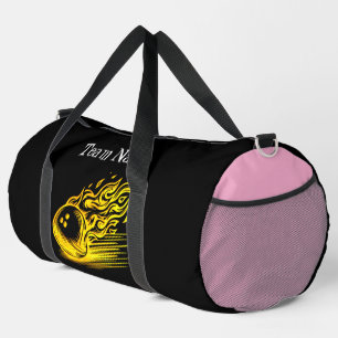 Sac De Sport Design d'art de Bowling en or personnalisé