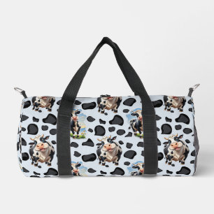 Sac De Sport Design Motif animal de vache