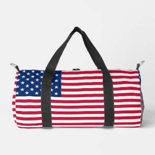 Sac De Sport Dessin de fierté du drapeau américain USA