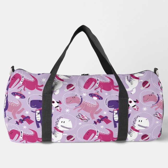 Sac De Sport Dinosaures de l'espace, Dinosaures mignons, Étoile (Recto)