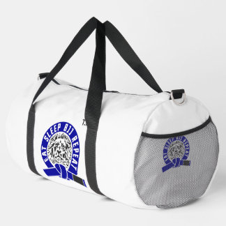 Sac De Sport Dormir Manger BJJ Répéter - Ceinture Bleue "Person