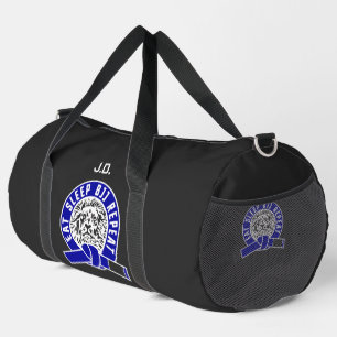 Sac De Sport Dormir Manger BJJ Répéter - Ceinture bleue "Person